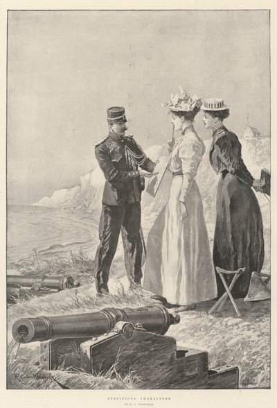 Personnages suspects - Richard Caton Woodville junior